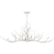 Quoizel Brosh Linear Chandelier 6 Lights Antique White BSH640AWH - alternate 1